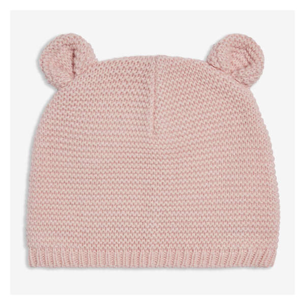 Baby Girls' Knit Beanie - Light Pink